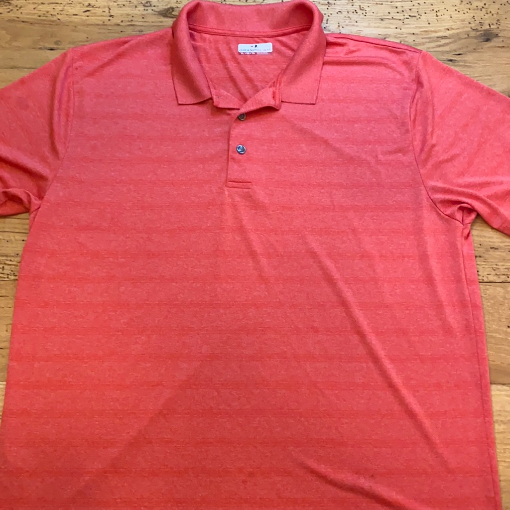 Grand Slam Brand Gold Polo Mens Xl